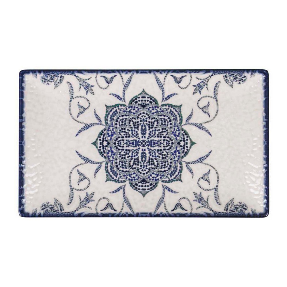 FUENTE RECTANGULAR 25x15cm ROSETTA Elite BRILLO