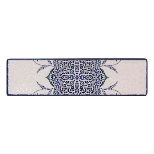 [8435476240315] FUENTE RECTANGULAR 30x8 cm ROSETTA Elite BRILLO