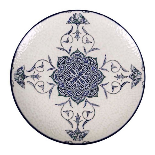 [8435476240292] PLATO LLANO 26 cm ROSETTA Monaco BRILLO