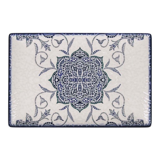 [8435476240285] FUENTE RECTANGULAR 30x20cm ROSETTA Elite BRILLO